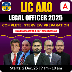 LIC AAO Legal Officer| Complete Interview Preparation | Live Classes With 1-on-1 Mock Session | Online Live Classes by Adda 247